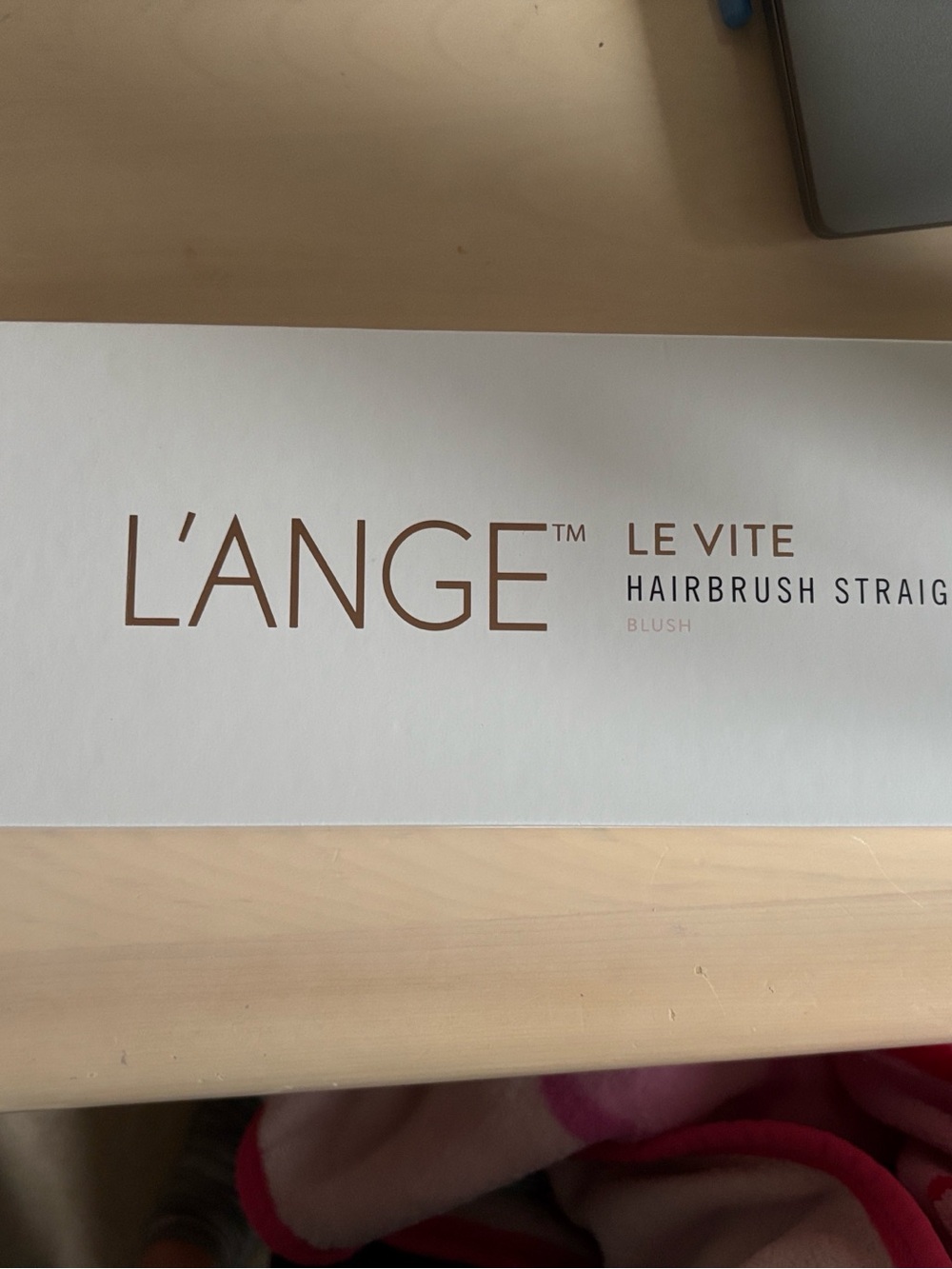 L’ANGE Le Vite hairbrush straightener